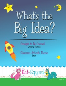 What's the Big Idea? Literary Themes Lesson (Star Design