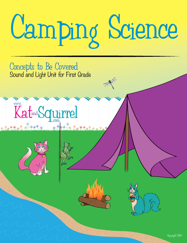 Camping Science – Sound and Light Unit for First Grade | Kat and Squirrel