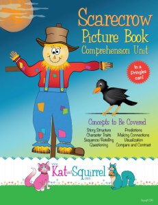 Scarecrow Picture Book Comprehension Unit from Kat and Squirrel