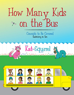 Math Lesson from Kat and Squirrel - How many kids on the bus?